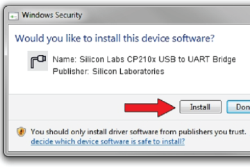 Download Silicon Labs CP210x USB to UART Bridge