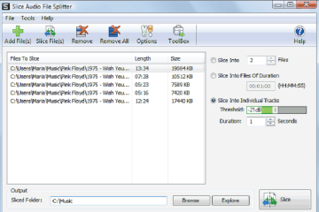 Download Slice Audio File Splitter - Tối ưu hóa tài nguyên