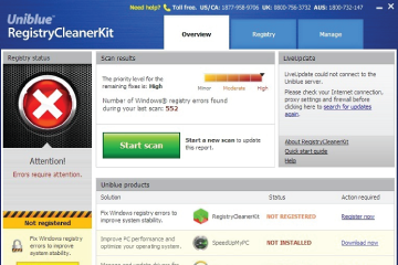 Download Uniblue RegistryCleanerKit