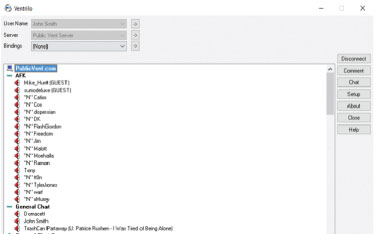 Download Ventrilo - Trò chuyện trực tuyến