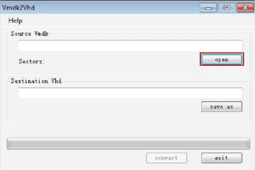 Download Vmdk2Vhd - Chuyển đổi file VMDK