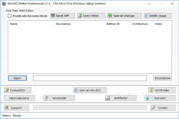 Download WinAIO Maker Professional - Tạo file iso