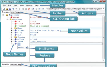 Download XML Notepad - Soạn thảo và chỉnh sửa tài liệu XML