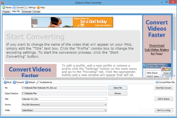 Download Videora iPod Converter 6.00