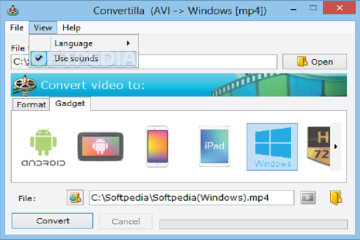 Download Convertilla 0.7.1.37 - Chuyển đổi định dạng video