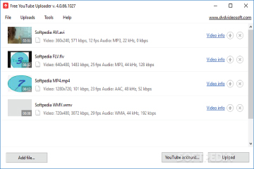 Download Free YouTube Uploader 4.0.66.1027 - Tải video