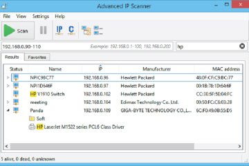 Download Advanced IP Scanner -Điều khiển máy tính từ xa