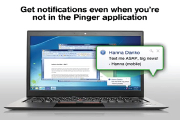 Download Pinger Desktop 1.4.1.1 - Gửi sms từ máy tính