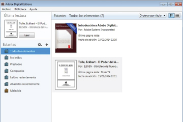 Download Adobe Digital Editions - Hỗ trợ các định dạng