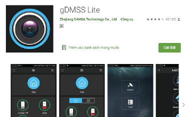 Download gDMSS Lite  -  Theo dõi camera từ xa