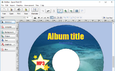 Download Epson Print CD 2.44 - Tạo, in ấn bìa đĩa CD/DVD