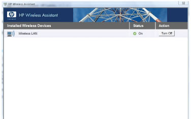 Download HP Wireless Assistant - quản lý mạng wifi