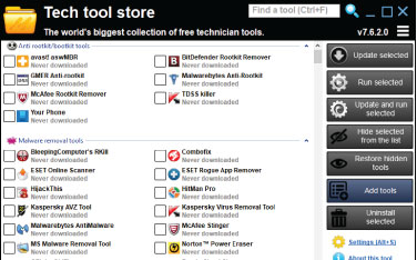 Download Tech Tool Store - cải thiện hiệu suất windows