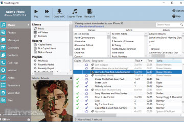 Download TouchCopy - Chuyển nhạc, ảnh, video từ iOS sang PC