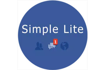 Download Simple Lite for Facebook - Phiên bản Facebook