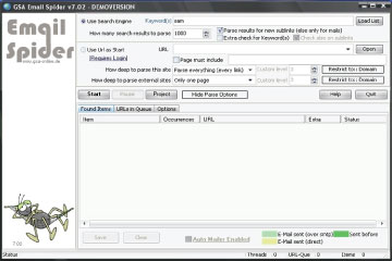 Download GSA EMail Spider - Trích xuất số fax từ web