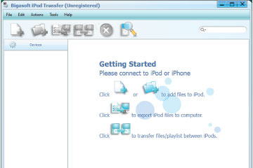 Download Bigasoft iPod Transfer - Sao chép dữ liệu ipod