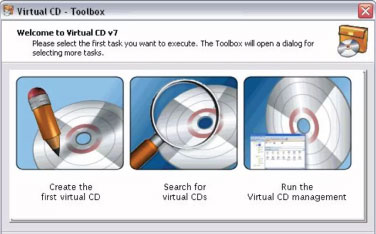 Download Virtual CD -  Nâng cao tính năng tạo ổ đĩa CD ảo