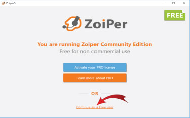 Download Zoiper - phần mềm VoIP