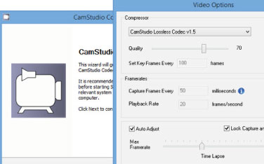 Download CamStudio Lossless Codec 1.5