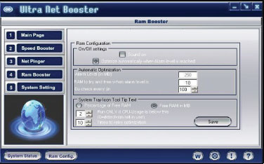 Download Ultra Net Booster - tinh chỉnh hệ thống