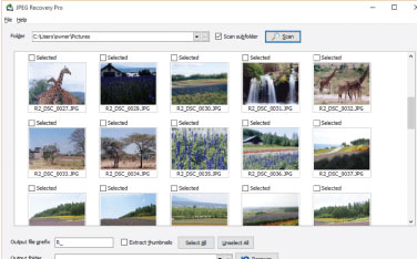 Download JPEG Recovery Pro - Sửa chữa ảnh JPEG