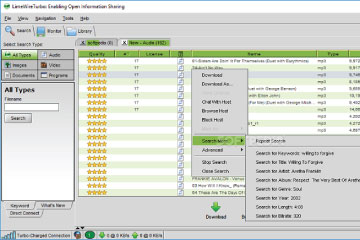 Download LimeWire Turbo - Tìm kiếm, chia sẻ và tải dữ liệu