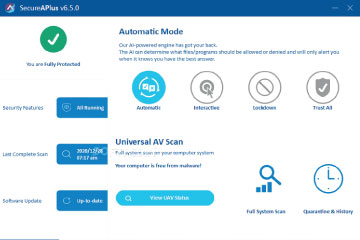 Download SecureAPlus - Hỗ trợ Diệt virus