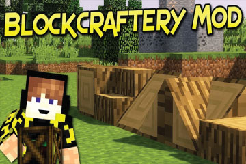 Download Blockcraftery Mod 1.12.2 - Mod nâng cấp kết cấu