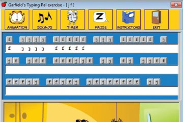 Download Garfield`s Typing Pa 5.0 - Rèn luyện kỹ năng