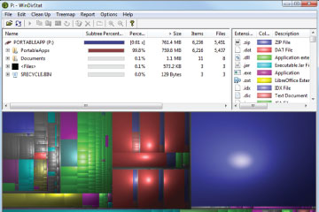 Download WinDirStat Portable - Phần mềm dọn dẹp