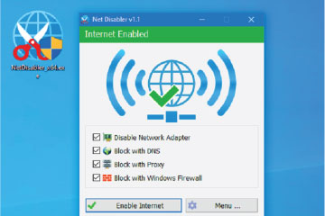 Download Net Disabler cho Windows - Vô hiệu hóa kết nối