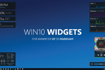 Download Win10 Widgets - Tiện ích dành cho Rainmeter