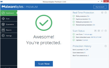 Download Malwarebytes Premium - diệt virus