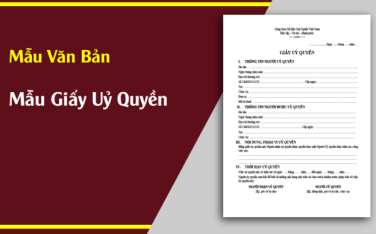 Download Mẫu giấy ủy quyền chuyên nghiệp mới nhất 2020